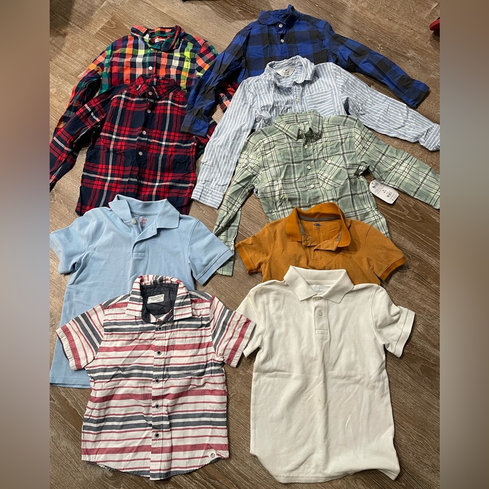 Kids Button Down Shirts